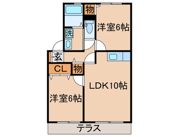 プリマヴェーラⅡの物件間取画像